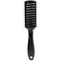Outlet Gifi Brosse tunnel multi-usages picots perlés pvc noir
