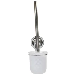 Clearance Gifi Brosse WC à ventouse gris blanc