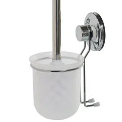 Clearance Gifi Brosse WC à ventouse gris blanc