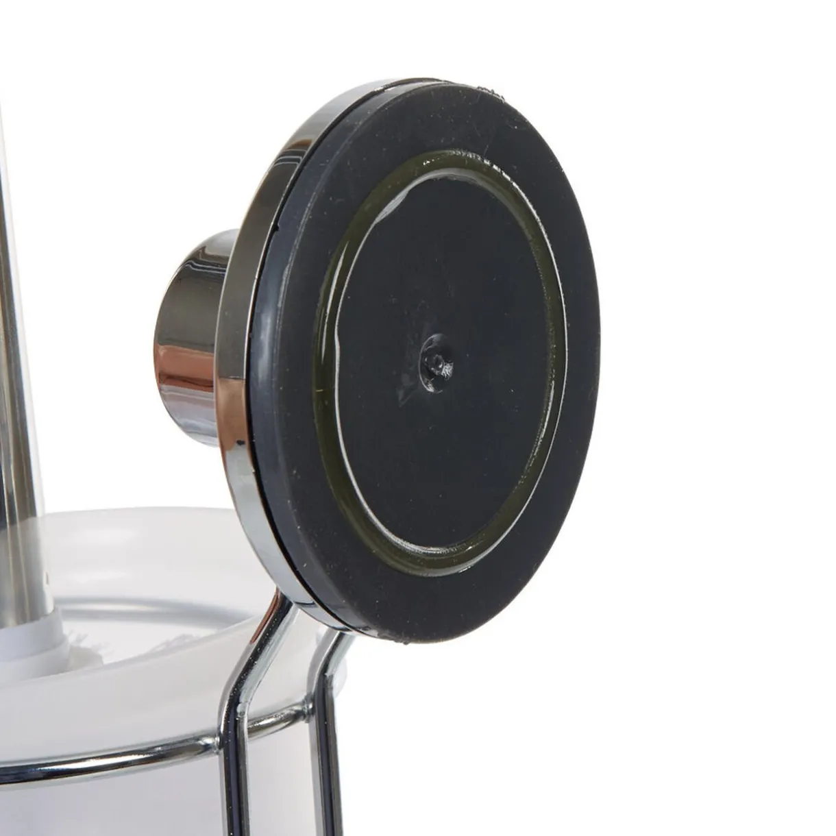 Clearance Gifi Brosse WC à ventouse gris blanc