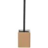 New Gifi Brosse WC socle carré grès rouge terracotta 9,2x9,2xH36cm