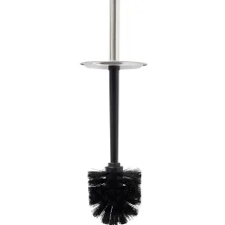 Discount Gifi Brosse WC socle haut rond métal gris Ø9,5xH38cm