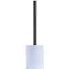Clearance Gifi Brosse WC socle rond grès bleu clair Ø9,2xH36cm
