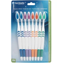 New Gifi Brosses à dents x8 multicouleur