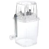Broyeur à glaçon glace pilée acier inoxydable 15,5x11,5xH23,8cm^Gifi Hot