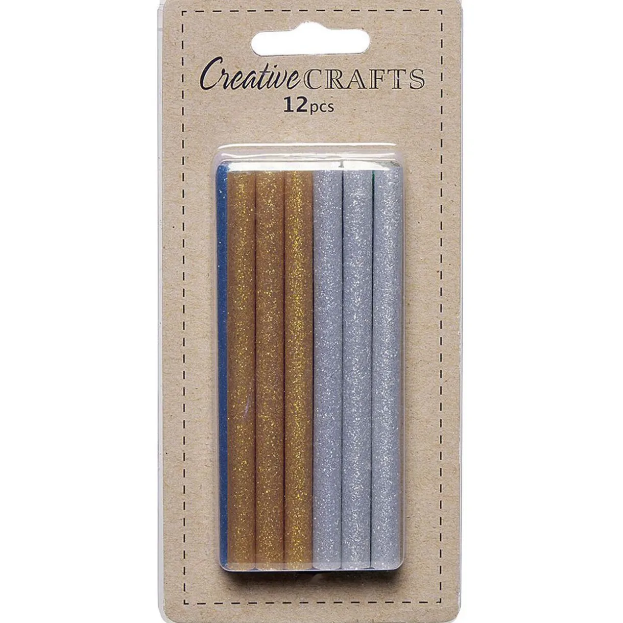 Best Gifi Bâton de colle colorée et paillettée x12