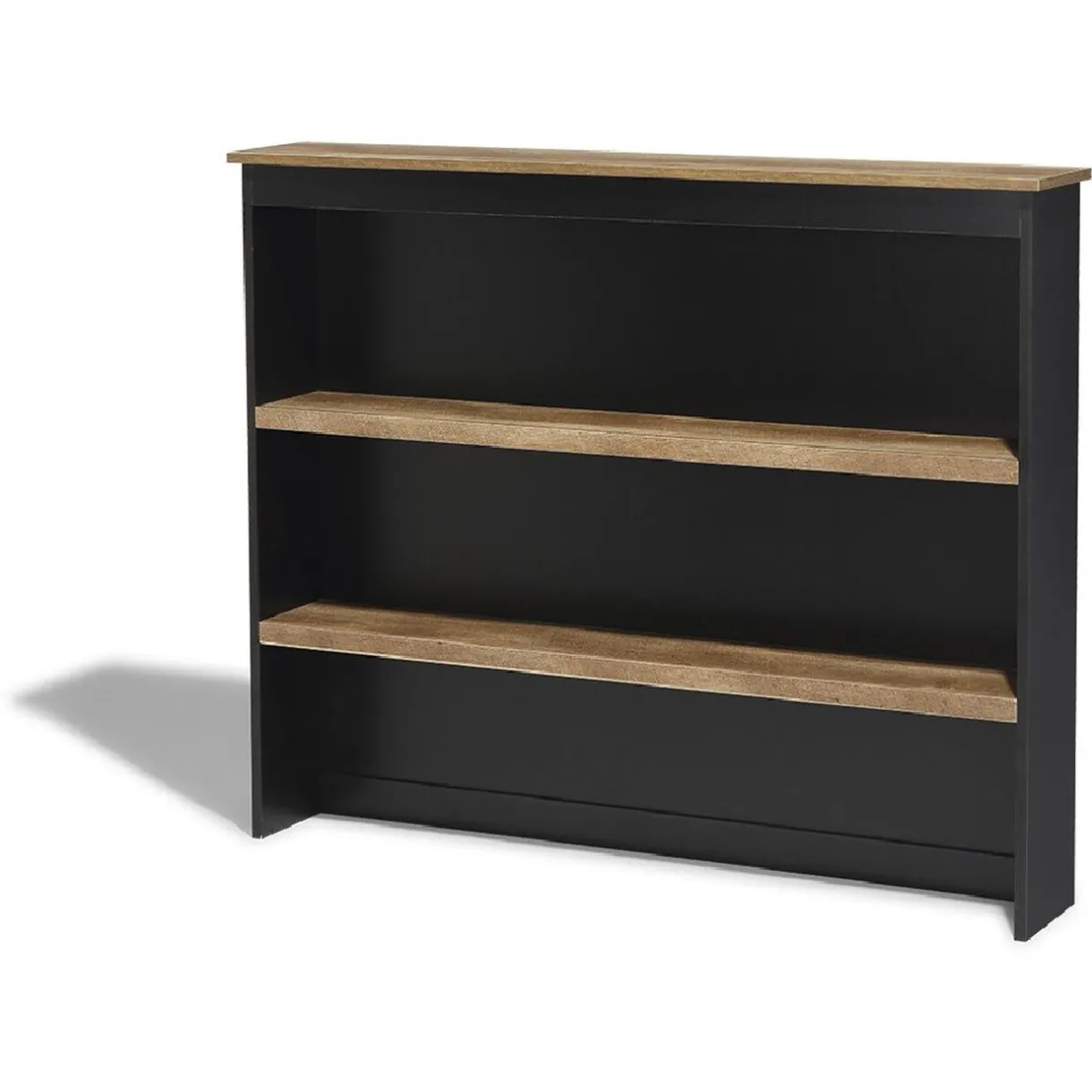 Rangement|Gifi Buffet haut Florence noir et miel 2 étagères