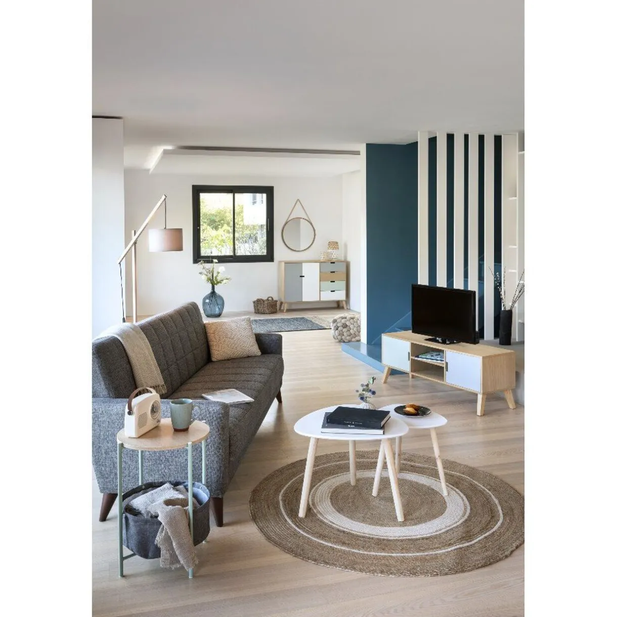 Rangement|Gifi Buffet Pia multicolore 4 tiroirs