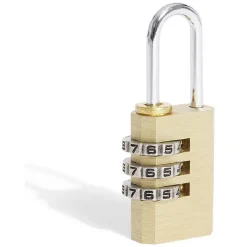 Discount Gifi Cadenas à chiffres en laiton massif l.20 mm