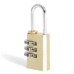 Discount Gifi Cadenas à chiffres en laiton massif l.20 mm