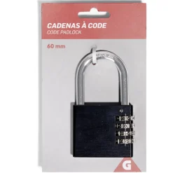 Discount Gifi Cadenas à code 60mm fer