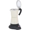 Cafetière italienne électrique Homday rétro beige^Gifi Clearance