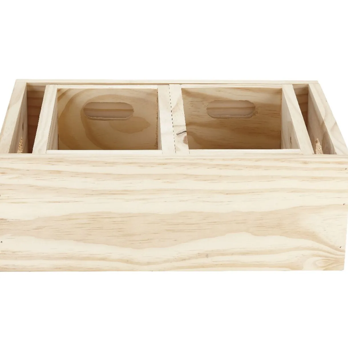 Rangement|Gifi Caisse de rangement en bois x3