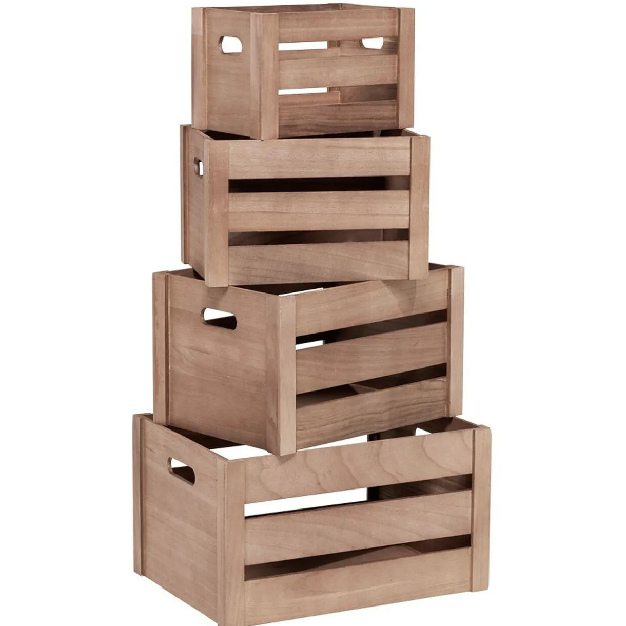 Rangement|Gifi Caisse de rangement en bois Taille XS