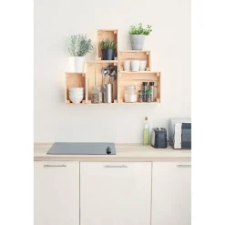 Rangement|Gifi Caisse en bois pin massif à monter soi-même petit modèle