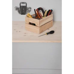 Rangement|Gifi Caisse en bois pin massif à monter soi-même petit modèle