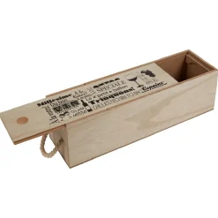 Caisse en bois pour bouteille de vin design naturel^Gifi Sale
