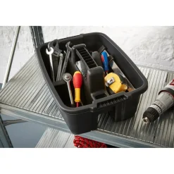 Best Gifi Caisse multiusage noire avec poignée