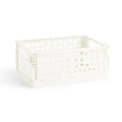 Rangement|Gifi Caisse pliable beige pastel 3,4L - 24x17xH10cm