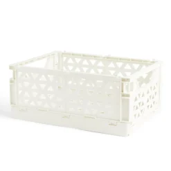 Rangement|Gifi Caisse pliable beige pastel 9,1L- 33x23xH14cm