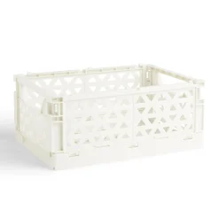 Rangement|Gifi Caisse pliable beige pastel 9,1L- 33x23xH14cm