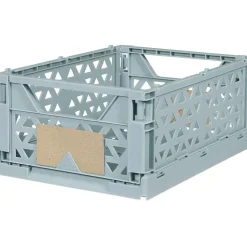 Rangement|Gifi Caisse pliable polypropylène 24x17x10cm bleu