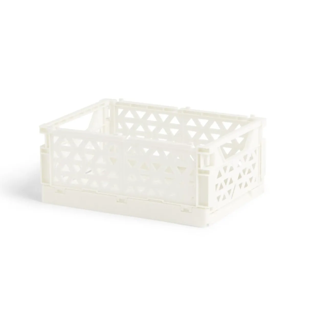 Rangement|Gifi Caisse pliable polypropylène 17x12x7.5cm gris pastel