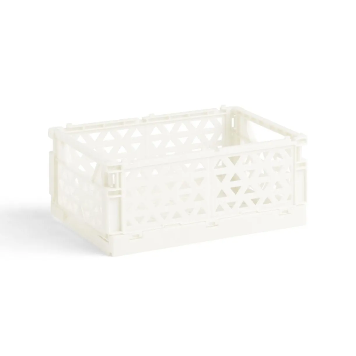 Rangement|Gifi Caisse pliable polypropylène 17x12x7.5cm gris pastel