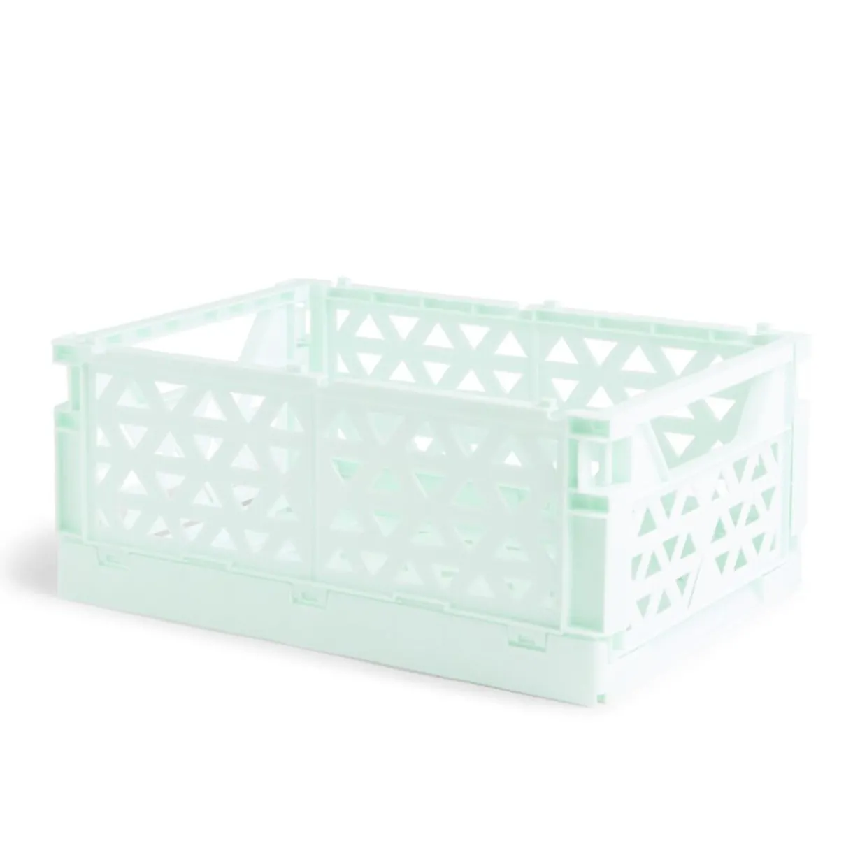 Rangement|Gifi Caisse pliable vert pastel 9,1L- 33x23xH14cm