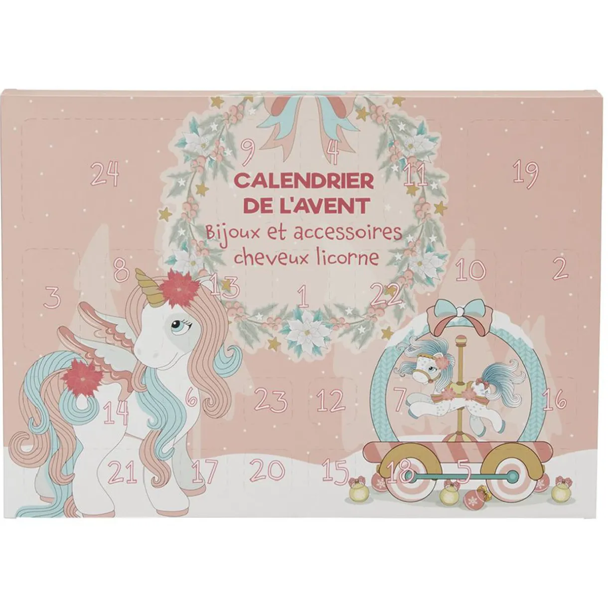 Sale Gifi Calendrier de l'Avent bijoux coiffure Licorne