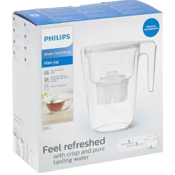 Carafe filtrante Philips Micro X-Clean 2,6 L + 1 filtre^Gifi Outlet