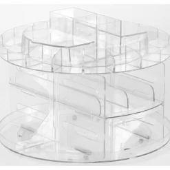 Clearance Gifi Carrousel à cosmétiques transparent rotatif