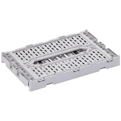 Rangement|Gifi Casier pliant plastique gris 4 L