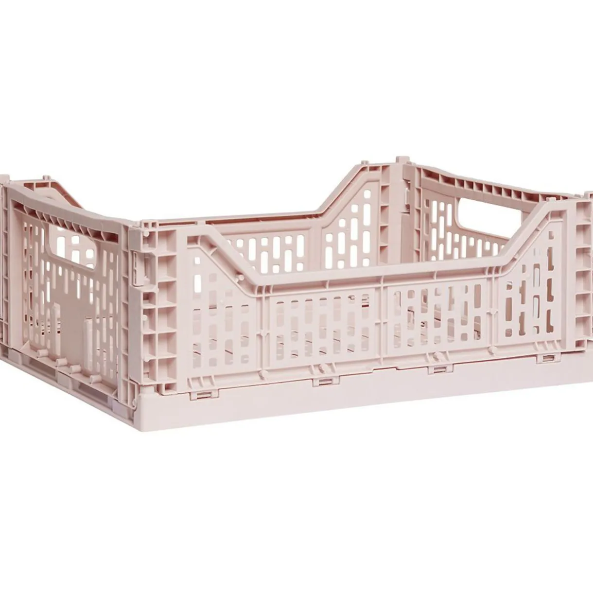 Rangement|Gifi Casier pliant plastique rose 15 L