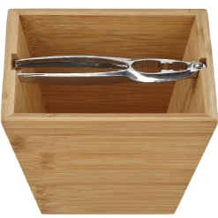 Casse-noix avec bol en bambou naturel^Gifi Hot