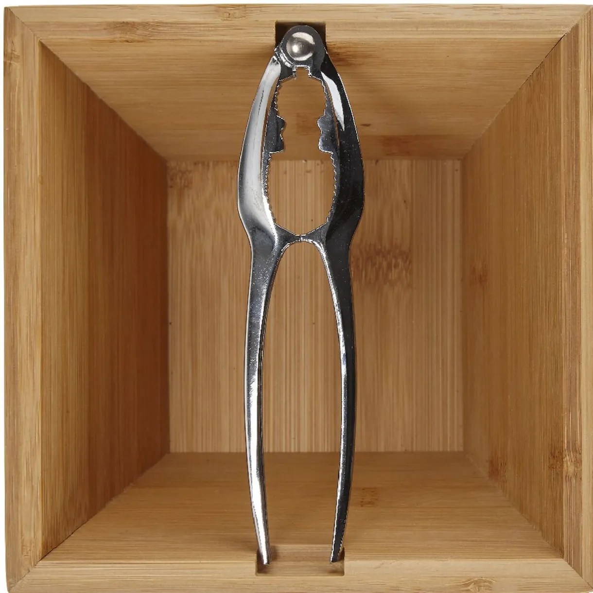 Casse-noix avec bol en bambou naturel^Gifi Hot