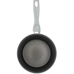 Casserole acier émaillé noir et blanc Ø 20 cm^Gifi Hot