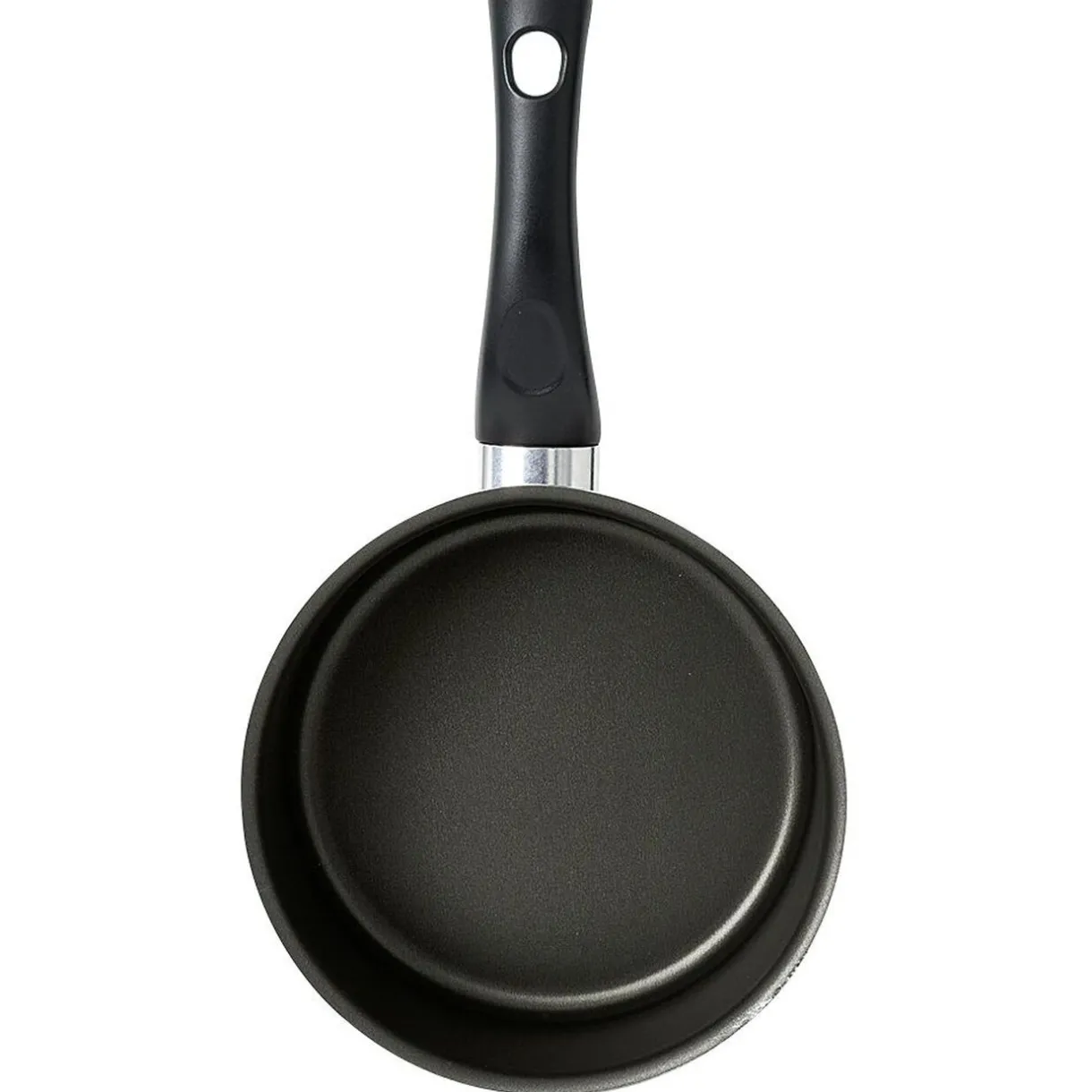 Casserole aluminium antiadhésive noir et rouge Ø 18 cm^Gifi