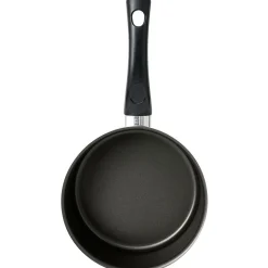 Casserole aluminium antiadhésive noir et rouge Ø 20 cm^Gifi Online