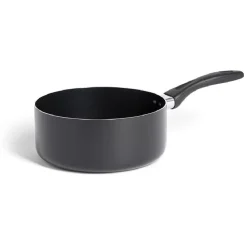 Casserole tous feux sauf induction aluminium noir Ø20cm^Gifi