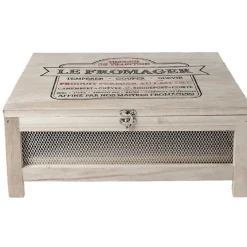 Cave à fromage avec plateau de service naturel^Gifi Sale