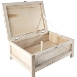 Cave à fromage avec plateau de service naturel^Gifi Sale