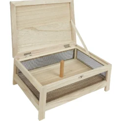 Cave à fromage bois avec plateau amovible^Gifi