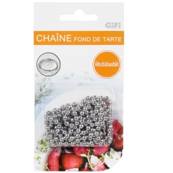 Chaîne fond de tarte inox^Gifi Outlet