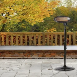 Hot Gifi Chauffage extérieur sur pied ajustable 160-210cm Homday