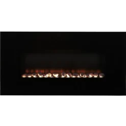 Sale Gifi Cheminée décorative chauffante motifs galets