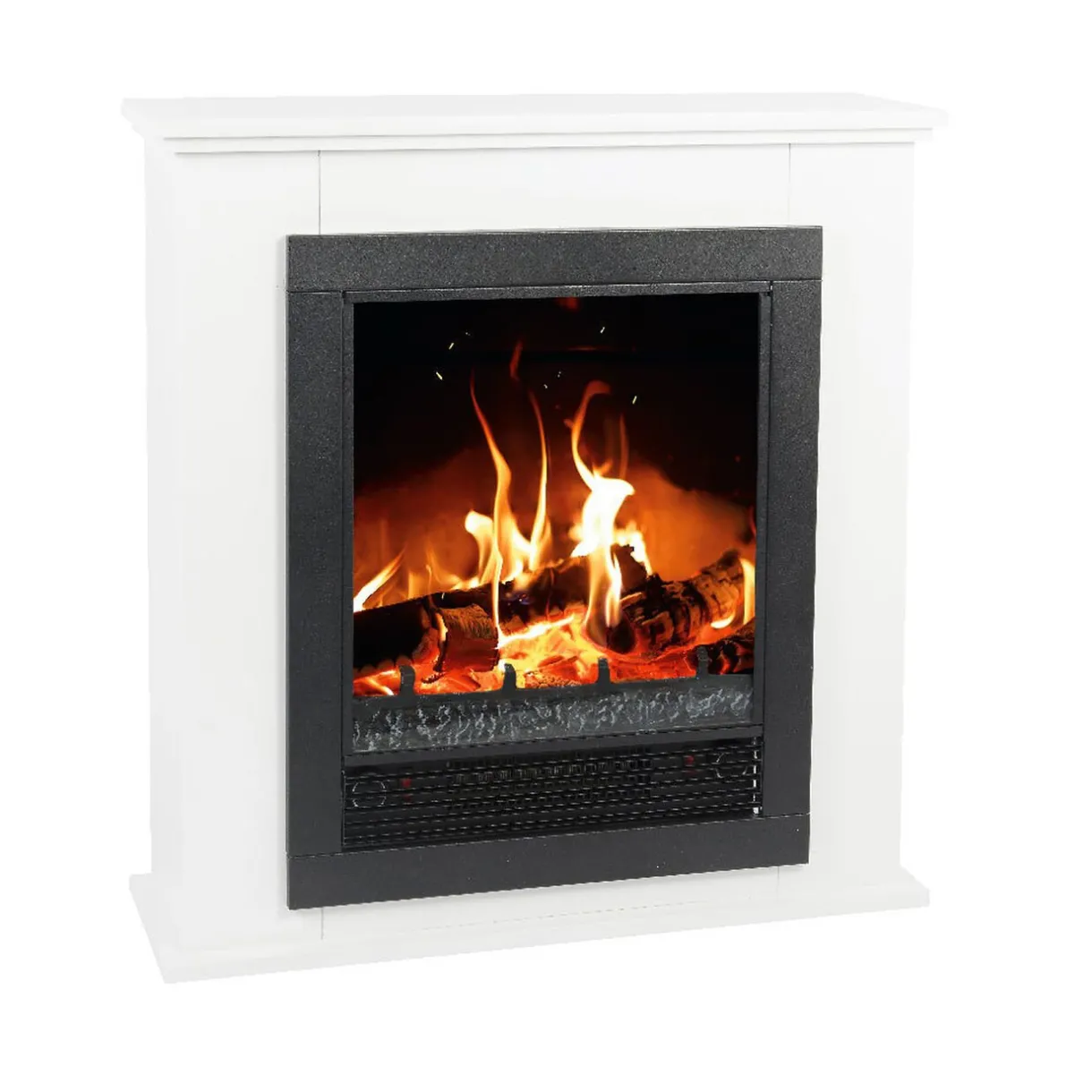 Hot Gifi Cheminée décorative métal noir