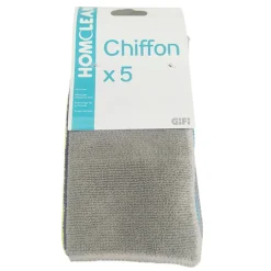 Nettoyage Et Entretien|Gifi Chiffon en microfibre coloré x 5