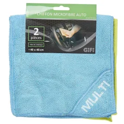 Nettoyage Et Entretien|Gifi Chiffon microfibre auto x2