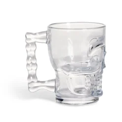 Chope de bière Halloween forme tête de mort 510ml^Gifi Outlet